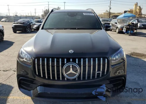 2021 Mercedes-Benz Gls 63 Amg 4Matic z USA, uszkodzony, nr VIN 4JGFF8KEXMA385160